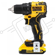 Дрель-шуруповерт DeWalt DCD708D2T-QW, Аккумуляторная, 18В, 2 АКБ, Кейс