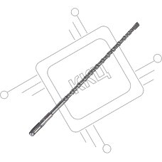 Бур PATRIOT SDS Plus S2 10x310