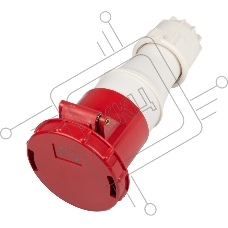 Розетка переносная PPC 235 3Р+РЕ+N 63А 380В IP67 Jazzway