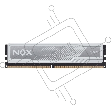 Оперативная память Apacer Nox, DDR4, 8GB (1x8 GB), 3200 MHz, CL16, радиатор, белый