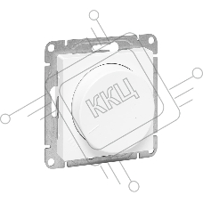 Механизм светорегулятора EKF Эпика, белый
