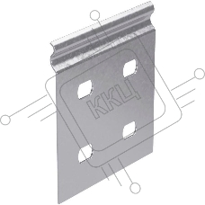 Пластина для лотка соединительная DKC 37301R H=50мм GTO