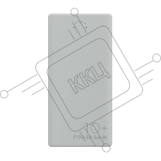 Портативный аккумулятор More choice (4610196408694) PB11-10 White 10000mAh 2USB