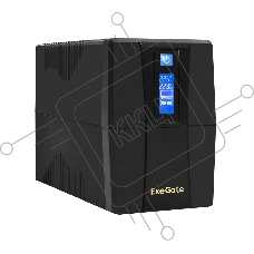 Источник бесперебойного питания ExeGate EP285478RUS Power Smart ULB-850.LCD.AVR.EURO.RJ.USB 850VA/480W, LCD, AVR, 2 евророзетки, RJ45/11, USB, черный