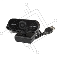 Веб-камера ExeGate Stream C925 Full HD (2Мп, 1920х1080, 1080P, 30fps, поддержка H.264, фиксированный фокус, 4-линзовый объектив, микрофон с шумоподавлением, универсальное крепление, USB, кабель 1,5 м, Windows® 7/8/10/11, Mac OS 10.6 и выше, Chrome OS, And