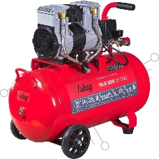 Компрессор поршневой Fubag OLS 250/50 CM2 безмасляный 250л/мин 50л 1500Вт красный/черный