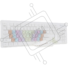 Комплект клавиатура+мышь Smartbuy 218346AG беспроводной, USB, 1500 DPI, белый