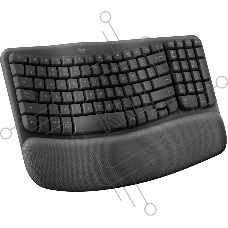 Клавиатура Logitech Wave Keys беспроводная, Bluetooth, радиоканал, серый