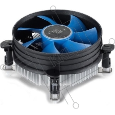 Кулер DEEPCOOL T9P DP-ICAP-T9P черный/синий 92мм алюминий+медь 3200rpm 45db 4-pin 95W 47мм