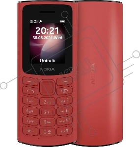 Телефон сотовый Nokia 105 TA-1557 DS EAC RED