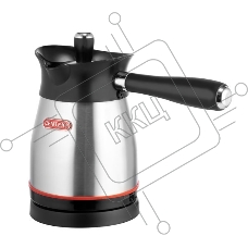 Кофеварка-турка электрическая Centek CT-1080 SS металл, исп. кофе - молотый, 0.5 л, 480 Вт