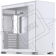 Корпус без блока питания JONSBO D41 STD SCREEN, Midi-Tower, no fan, 1xUSB-A 3.2 + 1xUSB-C 3.2, ATX, mATX, White
