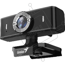 Веб-камера Genius FaceCam 2000X2, microphone, USB 2.0, FULL HD, manual focus, CMOS, 2 Mpix, черный