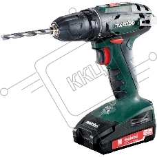 Дрель-шуруповерт Metabo BS 18 602207550, Аккумуляторный, 18В, 2 АКБ