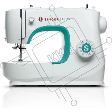 Швейная машина Singer M3305 белый, электромеханическая, вертикальный качающийся, 23 операции, автоматическая петля