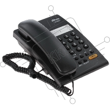 Телефон проводной Ritmix RT-330 черный