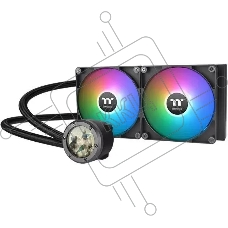 Система водяного охлаждения Thermaltake TH280 V2 Ultra ARGB Soc-AM5/AM4/1151/1200/1700 черный 4-pin 34.7dB Al+Cu LCD Ret (CL-W385-PL14SW-A)