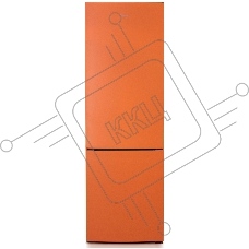 Холодильник Бирюса T6127 оранжевый двухкамерный 245/100л морозилка снизу