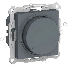 Светорегулятор (диммер) SE AtlasDesign Грифель, повор-нажим, LED, RC, 400 Вт, мех.