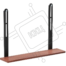 Подставка для аксессуаров Ultramounts UM313B черный/орех макс.10кг настенный