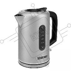 Чайник электрический Polaris PWK 1729CA стальной, 1.7л. 2200Вт
