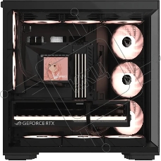 Корпус Formula Crystal Z7 PA черный без БП ATX 5x120мм 1xUSB3.0 1xUSB3.1 audio bott PSU