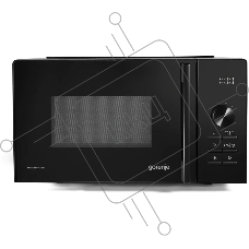 Микроволновая печь Gorenje MO20A3B5 черный, 20 л, 800 Вт, переключатели - кнопки, поворотный механизм