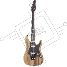 Электрогитара SCHECTER [SUN VALLEY SUPER SHREDDER EXOTIC BLACK LIMBA BL] электрогитара 6-струнная, корпус: черная лимба, гриф: венге, накладка: черное дерево, 24 лада, цвет: Black Limba (BL)