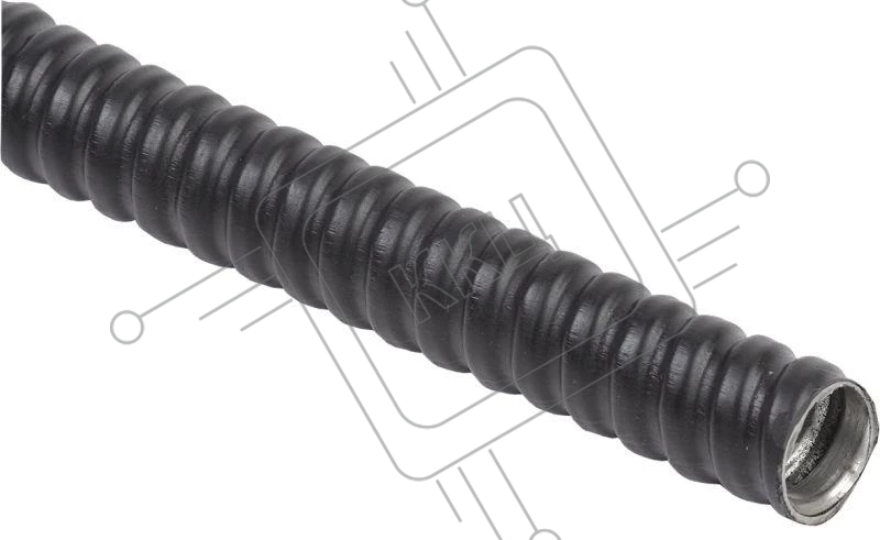 Металлорукав Р3-ЦПнг-20 (50м) с протяжкой черный Iek CMP10-20-050