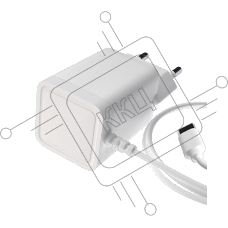 Сетевое зарядное устройство Maxvi A200Т Type-C 2А 10W, 1.2м, белый Сетевое зарядное устройство Maxvi A200Т Type-C 2А 10W, 1.2м, белый