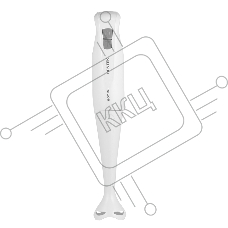 Блендер Centek CT-1341 (белый)  600Вт  Турбо режим, специальная заточка лезвий