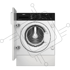 Стиральная машина встраиваемая Hotpoint WBIH 8490 VWB белый, загрузка фронтальная 8 кг, 1400 об/мин, класс А