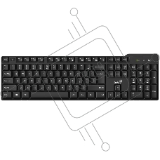 Клавиатура Genius KB-7100X, {Черный, беспроводная, USB, 104 клавиши} [31320001402]