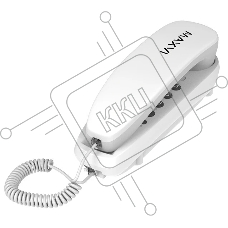 Телефон проводной Maxvi CS-01 белый