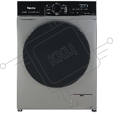 Cтиральная машина Бирюса WM-SN1014/15 M металлик, загрузка фронтальная 10.5 кг, 1400 об/мин, класс: А+++