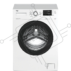 Стиральная машина WSRE8612XAWI 7322910002 BEKO белый, загрузка фронтальная 8 кг, 1200 об/мин, класс: А