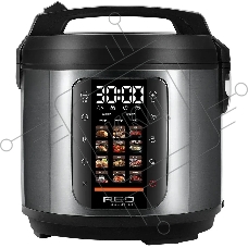 Мультиварка Red Solution M4100 5л 860Вт черный/стальной