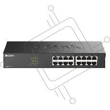 Коммутатор D-Link DES-1016D, 16×100 Мбит/с, неуправляемый