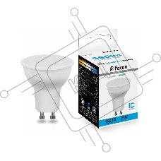 Лампа светодиодная FERON LB-26 (25291) 7W 230V GU10 6400K матовая