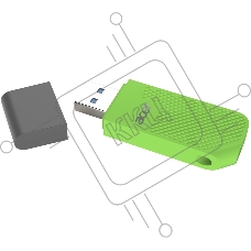 Флеш диск Acer UP200-64G-GR, 64Gb USB 2.0 зеленый