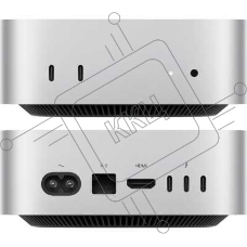Компьютер Apple Mac Mini 2024 A3238 серебристый M4 /16/512Gb