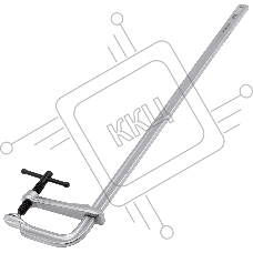 Струбцина Denzel F-образная, 120x600 мм, кованая