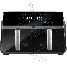 Аэрогриль Vitek VT-AF1001 2400Вт черный/серебристый