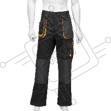 Брюки профессиональные рабочие Denzel 65% полиэстер 35% хлопок, M