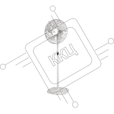Вентилятор напольный Electrolux EFF-1002i