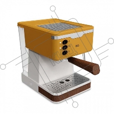 Кофеварка эспрессо BQ CM2006 желтый, исп. кофе - молотый, 1.7 л, 850 Вт, 20 Бар.