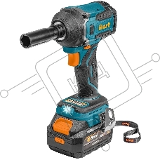 Гайковерт аккумуляторный Bort BSR-21U (2х4АЧ+ЗУ) [93418477] { 800 Нм, 0-2700 об/мин, акб Li-Ion, аккумуляторная система Makita 18V LXT 18 В, вес 1.4 кг }