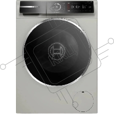 Стиральная машина Bosch Serie 8 WGB2440XME серебро, загрузка фронтальная 9 кг, 1400 об/мин., класс: А+++