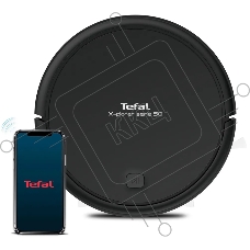 Робот-пылесос Tefal RG7365WH черный, 2500 мАч Li-Ion, уборка суxая/влажная, пылесборник контейнер 0.44 л Робот-пылесос Tefal RG7365WH черный, 2500 мАч Li-Ion, уборка суxая/влажная, пылесборник контейнер 0.44 л