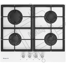 Газовая варочная панель Hotpoint HG 61F/WH, независимая, белый